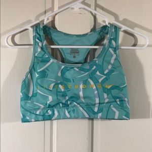 NIKE sports bra livestrong